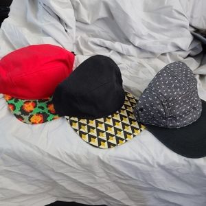 Aldo five panel adjustable hat. 3 pack.